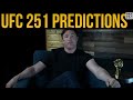 Chael Sonnen's UFC 251 Predictions