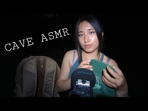 ASMR in a CAVE 🪨(dark, quick-triggers + more)
