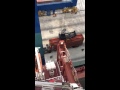 طريقة تحميل سفن الحاويات loading container ship