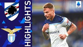 Sampdoria 1-3 Lazio | Lazio back to winning ways after disappointing results | Serie A 2021/22