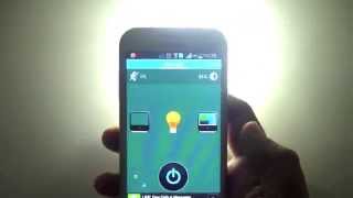 Wave Flash Light Free 1.2 - Android Application screenshot 1