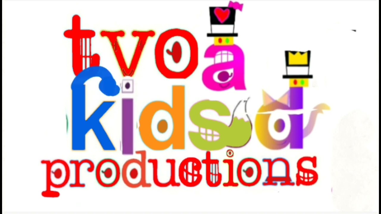 TVOKids.com Logo (New-Colored Version but with Flowers) 