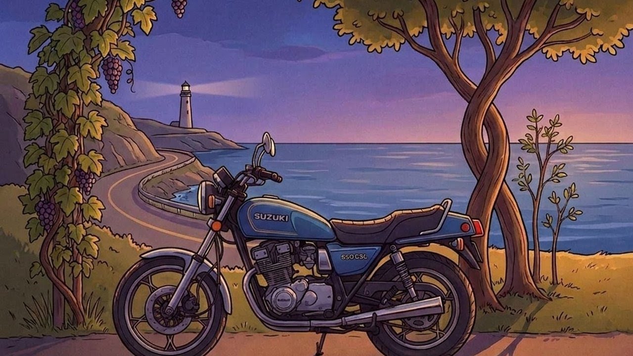 Blue Suzuki Summer