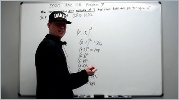 2020 AMC 10 B, Problems 6 thru 10: Rapid Fire