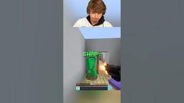 the most intense match ever... #minecraft #minecraftshorts #gaming