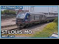  live trains  st louis missouri west cam