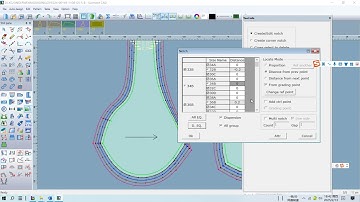 How to make #NOTCH #GRADING in GetonAgain #Garment #CAD software V2024.1 #patternmaking