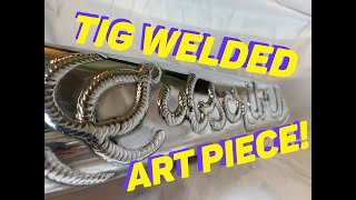 WELDING ARTIST 2019 - TIG WELDING ART-  a Subscribe Logo