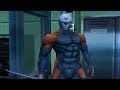 Metal Gear Solid: Cyborg Ninja (Grey Fox) Boss Fight - YouTube