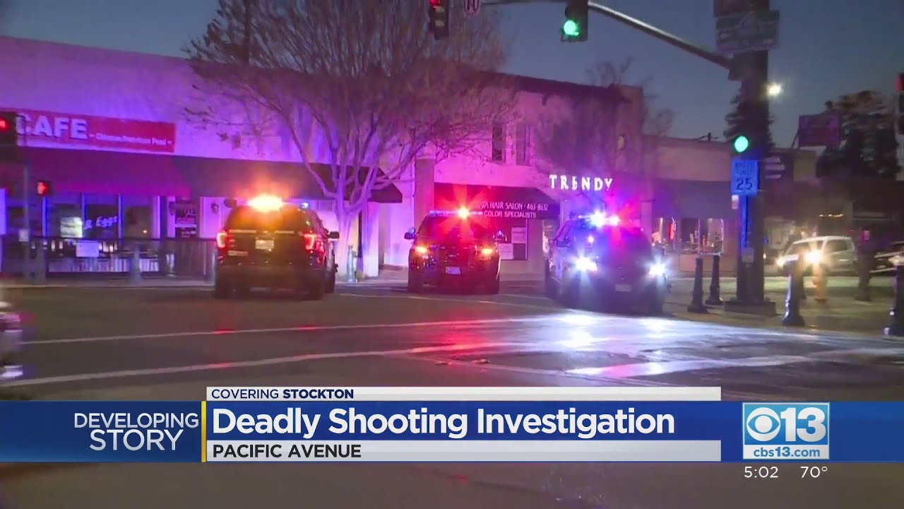 Deadly Shooting Investigation In Stockton - YouTube