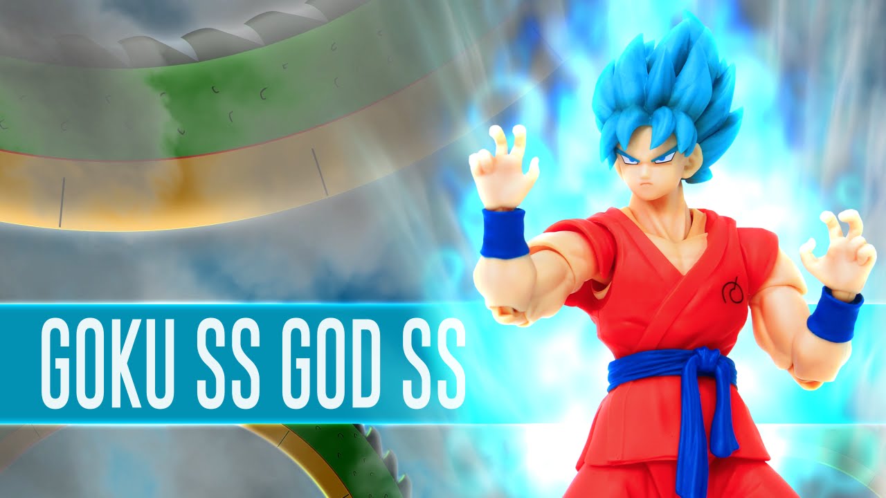 S.H.FIGUARTS DRAGON BALL SUPER GOKU GOD BLUE SSJ 2.0