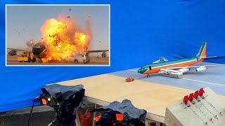 Making of the Boeing airplane and TDH bus explosion like the 1994 Speed movie - Behind the scenes