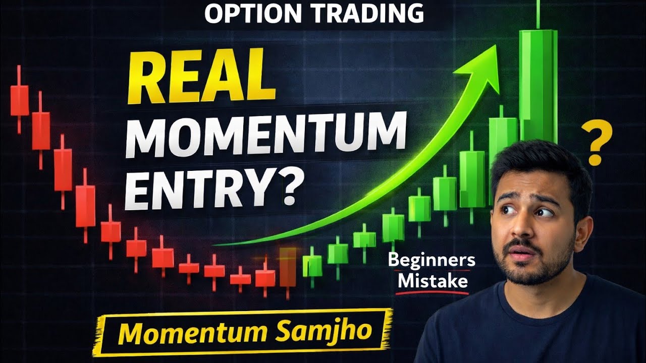 Option Buying Me Momentum Kaise Pakde? | Entry–Exit Logic Explained For Beginners 
