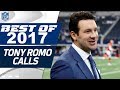 Tony Romo's Best Calls from the 2017 NFL Season | NFL Highlights