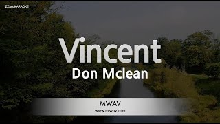 Don McLean - Vincent (Melody) (Karaoke Version)