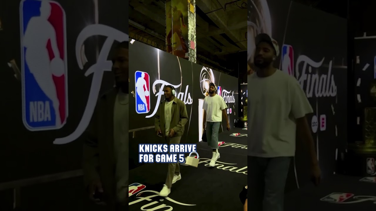ready to go. #thefinals #nyknicks #nba #nbaplayoffs