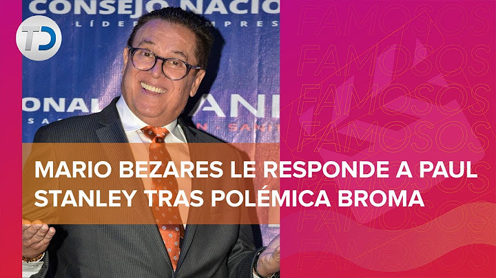 Mario Bezares responde a Paul Stanley tras polémico video: "Le calentaron mucho la cabeza"