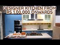 Sleek by asian paints affordable modular kitchens wardrobes tv units  study tables  sa tiles