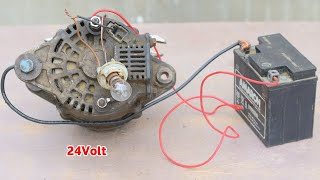 How to Connection 24 Volt Alternator | 24volt Alternator Wiring In English Subtitles