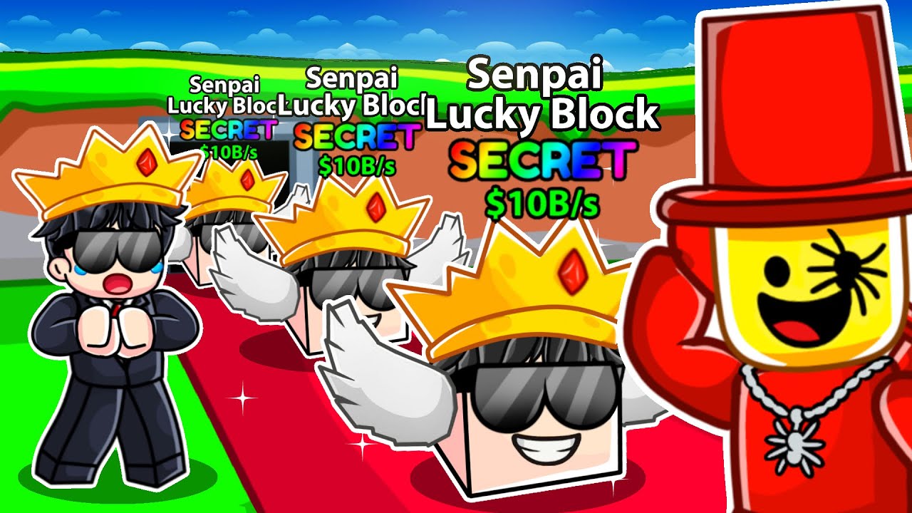I Got MY OWN LUCKY BLOCK in Steal a Brainrot Roblox