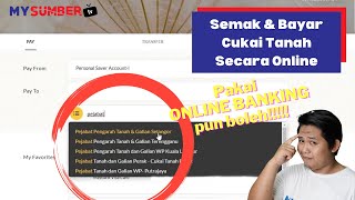 Cara Semak Cukai Tanah & Bayar Online Setiap Negeri, Tak Perlu Ke Kaunter (Bayar Lewat Kena Denda!) screenshot 1