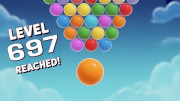 🔥 Bubble Shooter Classic Pop 🟢 Level 697– Step-by-Step Guide to Victory 🎯 Bubble Shooter Game Play