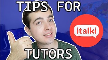 TIPS FOR ITALKI TEACHERS ~ MY EXPERIENCE TUTORING