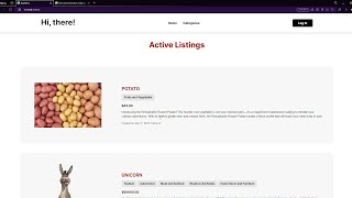 CS50W Project 2 - Commerce