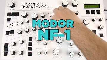 Modor NF-1 Digital Polyphonic Synthesizer Close Look