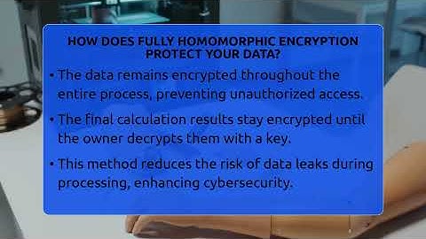 How Does Fully Homomorphic Encryption Protect Your Data? - Talking Tech Trends