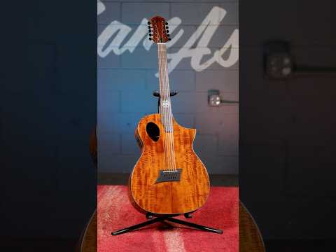 10 String Acoustic Guitar!!! Michael Kelly Forte Koa 10 #guitar #guitarreviews  #shorts