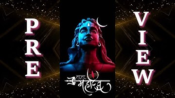 Mahadev Reel Video Editing | Mahadev Frame Status Video Editing | Mahadev Status Video Editing
