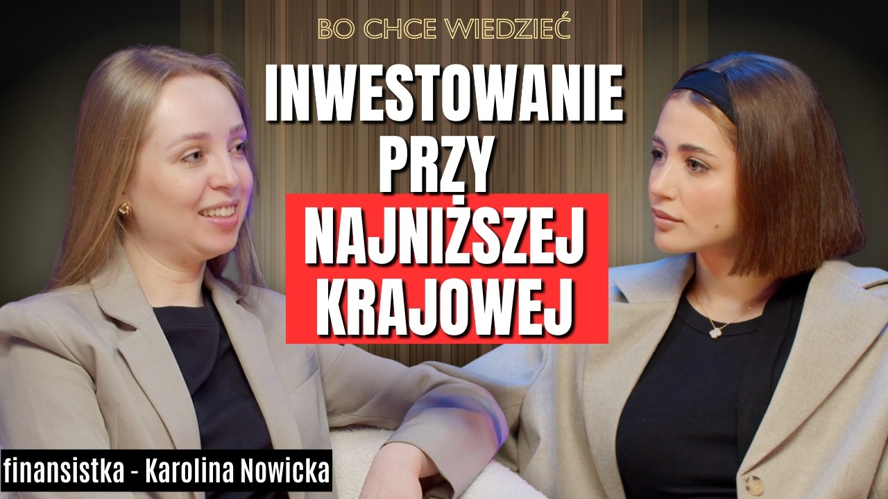 INWESTOWANIE GDY NIE ZARABIASZ DUŻO - Jak zacząć? Karolina Nowicka