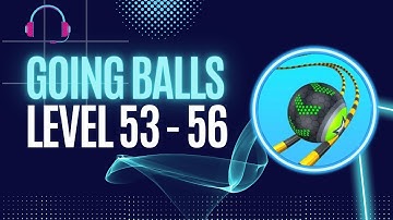 Going balls gameplay walkthrough | Satisfying Level 53 - 56