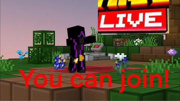 Hive Live With Viewers!  (Parties And Custom Servers) You can join!