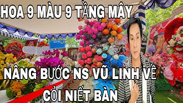 49 Ngày NGỠ NGÀNG lẵng hoa 9 màu dáng mây nâng bước NS VŨ LINH về cỏi Niết Bàn| Hồng Ngọc viếng