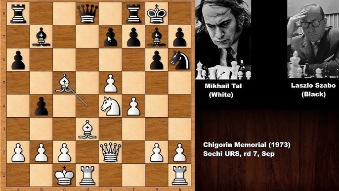 Mikhail Tal shatters the Sämisch 