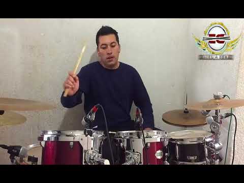 CUANDO LOS FRIJOLES BAILAN (COVER DRUM)| RITMO DE MEREQUETENGUE - ELIEL CRUZ BATERÍA BÁSICA