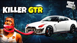 Franklin and Michael Found Killer Car Nissan GTR in Los Santos | GTA 5