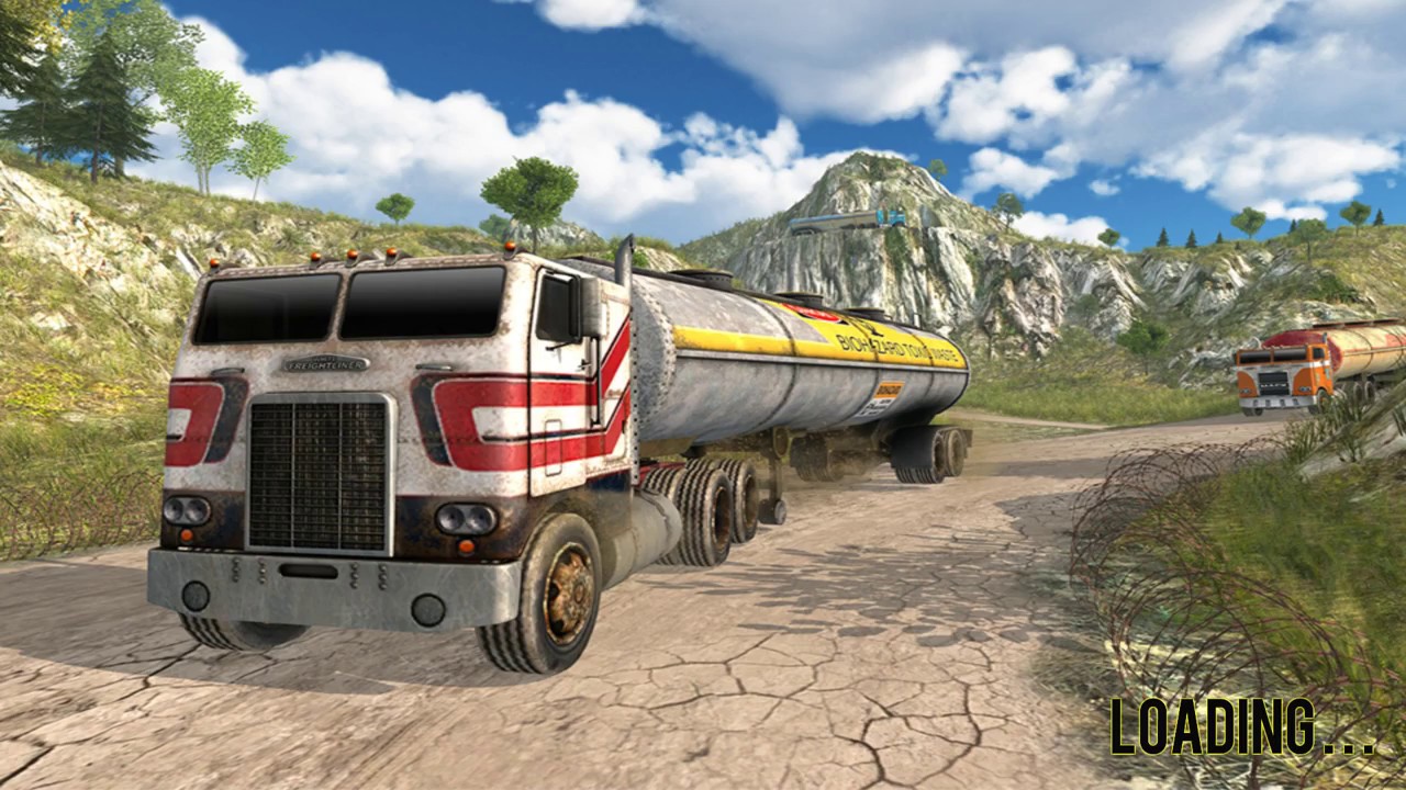 Oil Tanker Truck Transporter Simulator: Hill Cargo Gameplay Геймплей