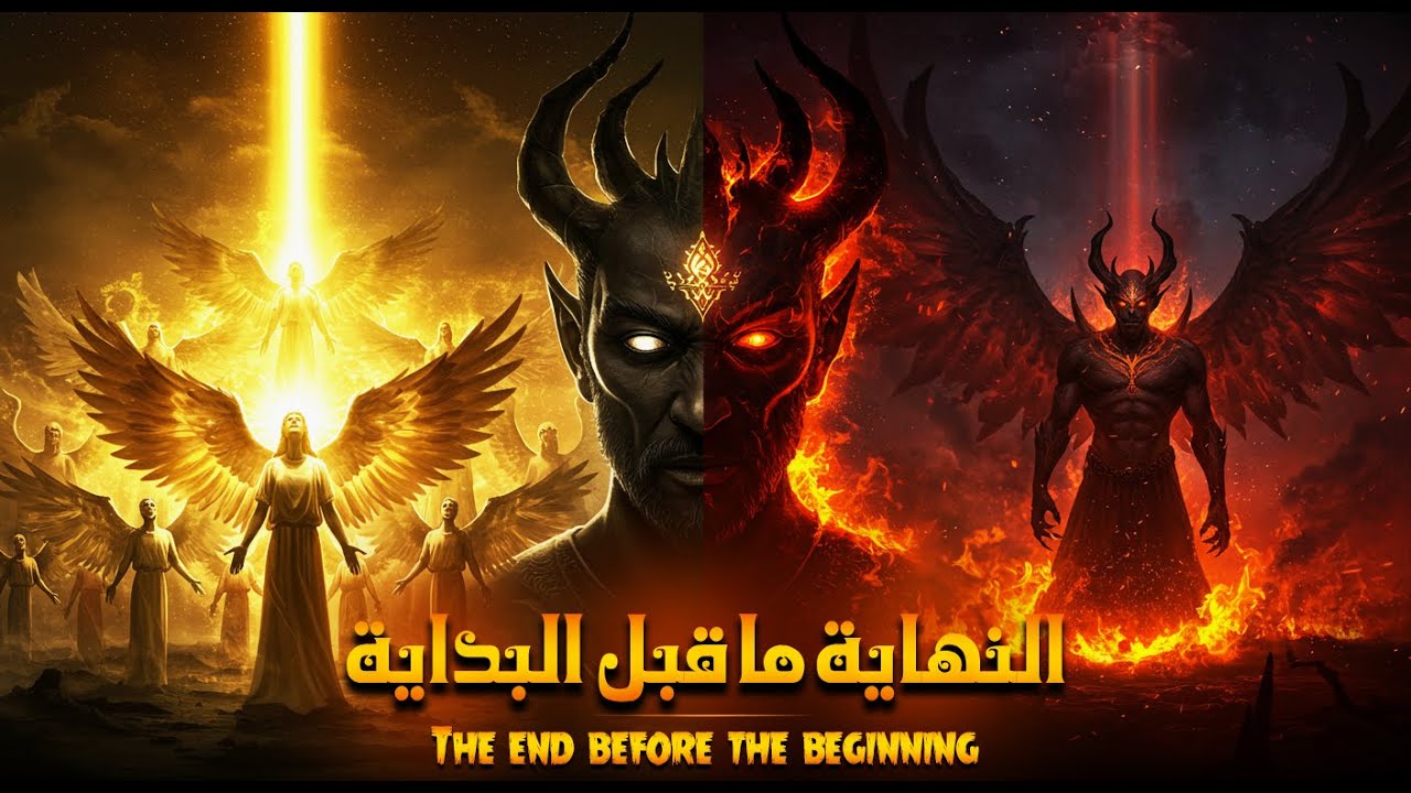النهاية ما قبل البداية | القصة التي لم تُروَ عن الجن والملائكة وإبليس ...