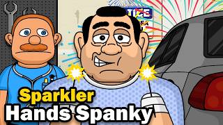 Sparkler Hands Spanky - SML ANIMATION