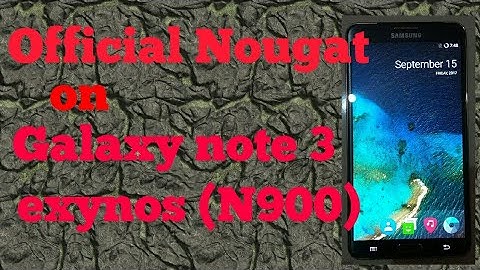 Official Resurrection remix rom nougat on galaxy note 3 exynos (N900)