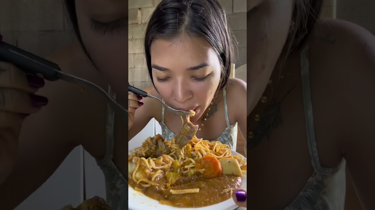 CARNE COZIDA MACARRÃO E PIRÃO ALMOÇO DE HOJE