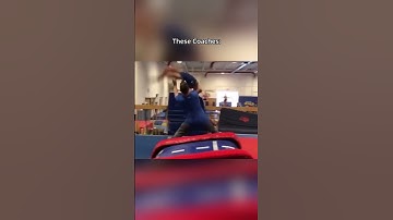 Spotters are the real heros🫡 #gymnastics #coach #save #fail