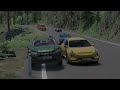 Budget Hatchback vs Electric SUV – Dacia Sandero vs Fisker Ocean (BeamNG - ULTRA SET + 4k)