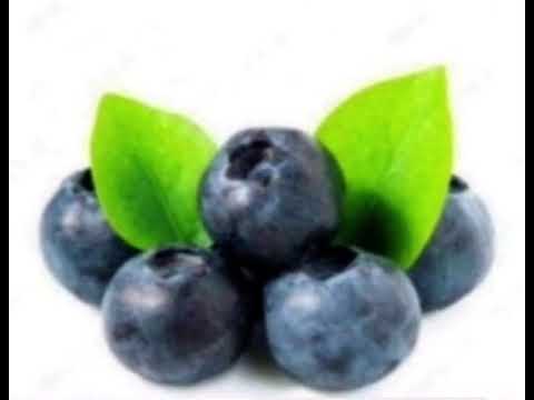 Low quality blueberries with dubstep playing