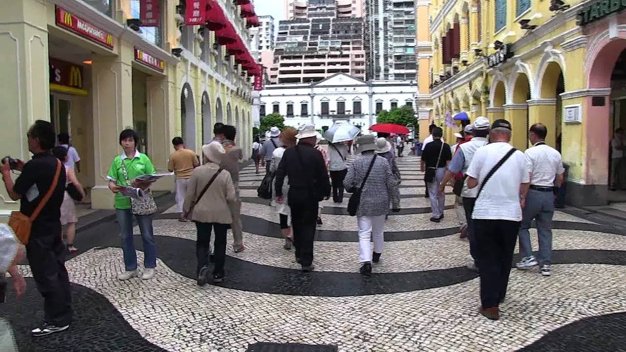 マカオ 聖ポール天主堂跡 セナド広場 Youtube