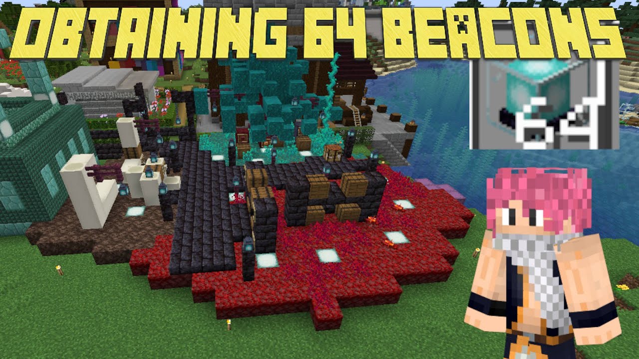 Obtaining 64 BEACONS In Survival Minecraft And New Nether Shops : UnorthoBlocks Ep 56