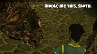 This Sloth Demon Gave Me Some Nasty Riddles. - Dragon Age: Origins